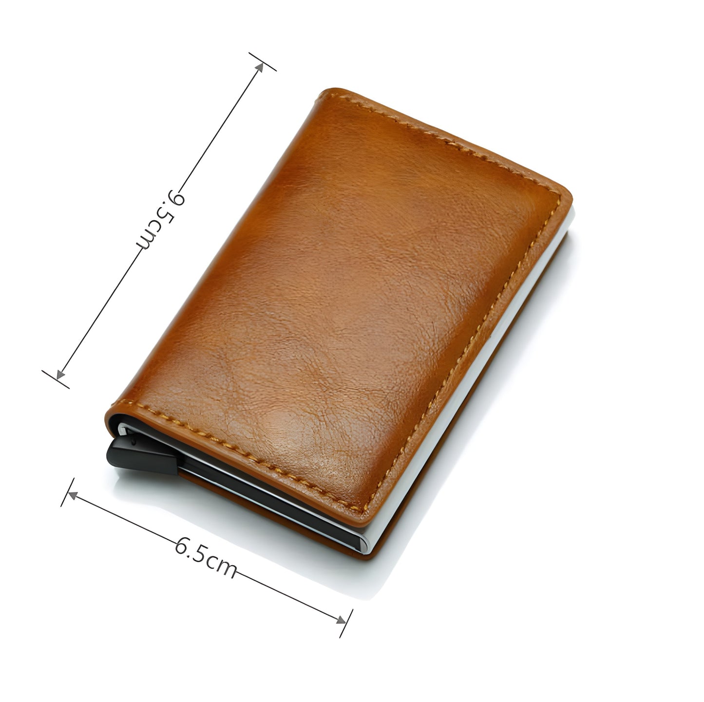 Leather RFID blocking wallet